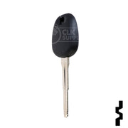 Uncut Transponder Key Blank | Lexus | Toyota TOY57PT Automotive Key LockVoy