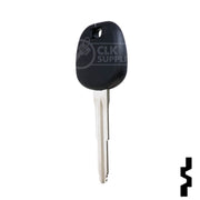 Uncut Transponder Key Blank | Lexus | Toyota TOY57PT Automotive Key LockVoy
