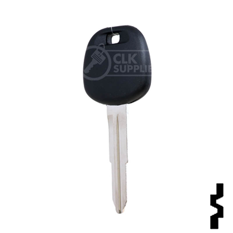 Uncut Transponder Key Blank | Lexus | Toyota TOY57PT Automotive Key LockVoy