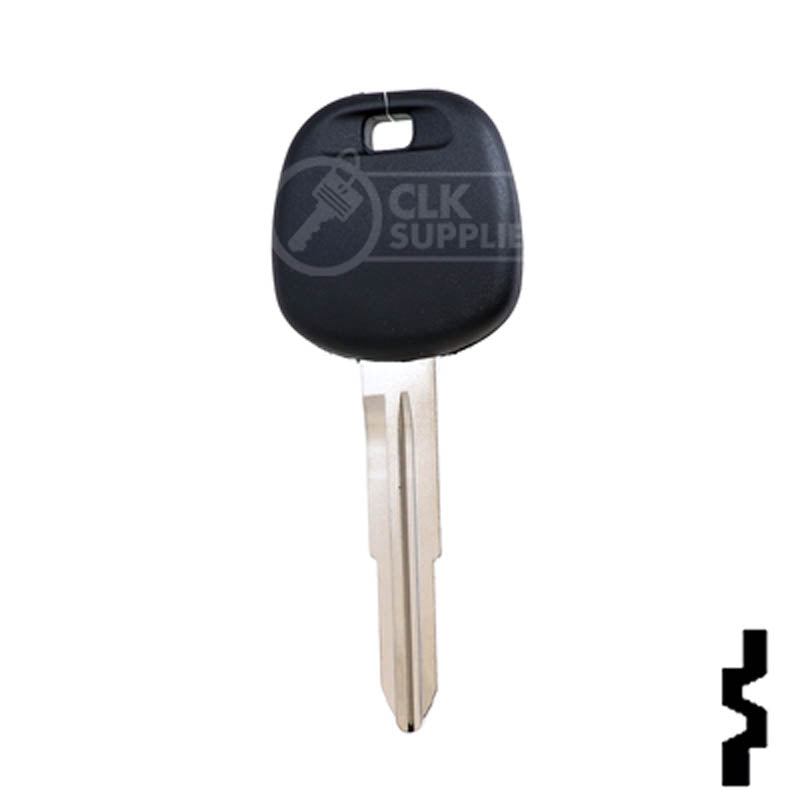 Uncut Transponder Key Blank | Lexus | Toyota TOY57PT Automotive Key LockVoy