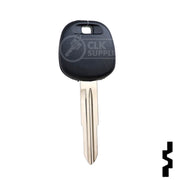 Uncut Transponder Key Blank | Lexus | Toyota TOY57PT Automotive Key LockVoy