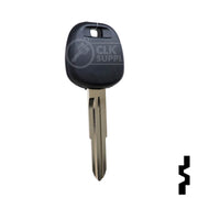 Uncut Transponder Key Blank | Lexus | Toyota TOY57PT Automotive Key LockVoy