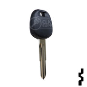 Uncut Transponder Key Blank | Lexus | Toyota TOY57PT Automotive Key LockVoy