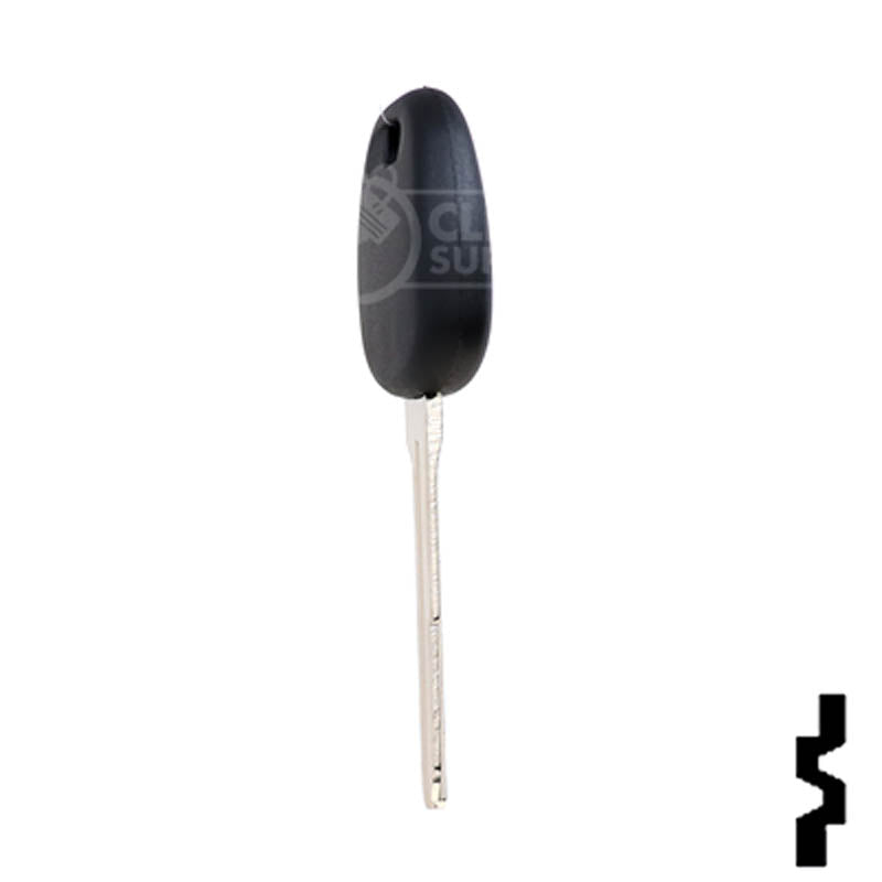 Uncut Transponder Key Blank | Lexus | Toyota TOY57PT Automotive Key LockVoy