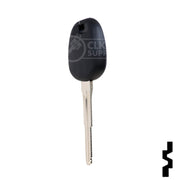 Uncut Transponder Key Blank | Lexus | Toyota TOY57PT Automotive Key LockVoy