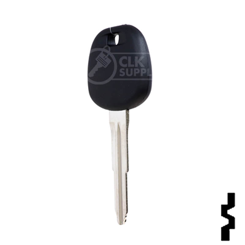 Uncut Transponder Key Blank | Lexus | Toyota TOY57PT Automotive Key LockVoy