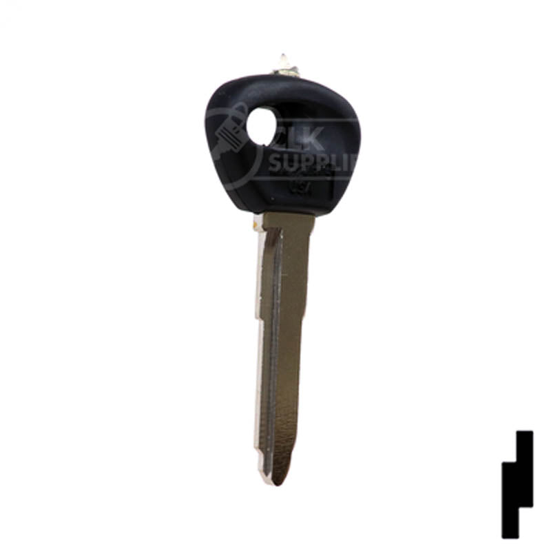 Uncut Transponder Key Blank | Mazda | MAZ24RT5, 692080 Automotive Key LockVoy