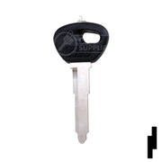 Uncut Transponder Key Blank | Mazda | MAZ24RT5, 692080 Automotive Key LockVoy