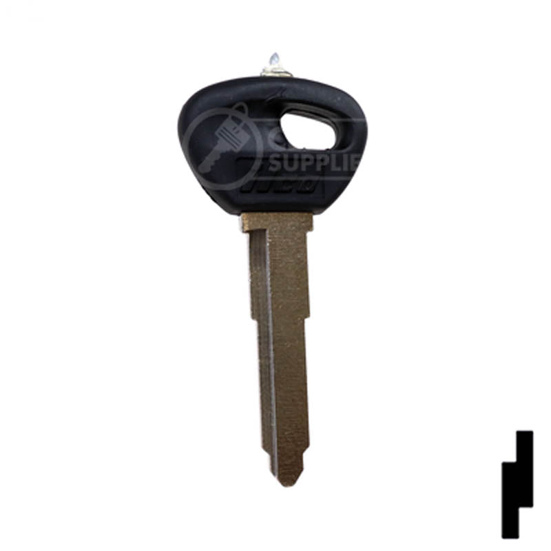 Uncut Transponder Key Blank | Mazda | MAZ24RT5, 692080 Automotive Key LockVoy
