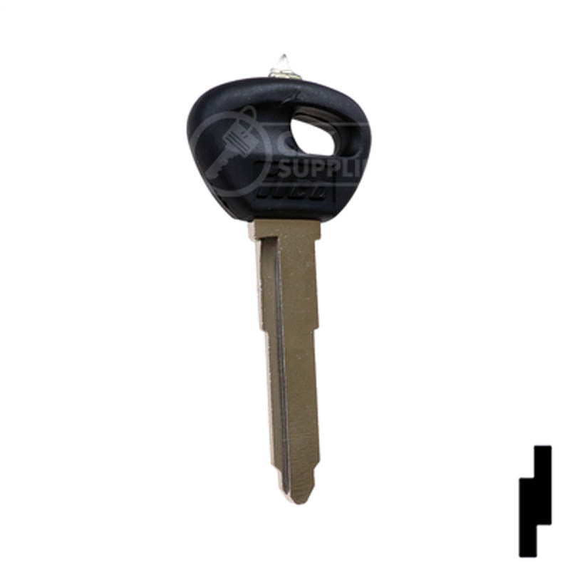 Uncut Transponder Key Blank | Mazda | MAZ24RT5, 692080 Automotive Key LockVoy