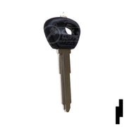 Uncut Transponder Key Blank | Mazda | MAZ24RT5, 692080 Automotive Key LockVoy
