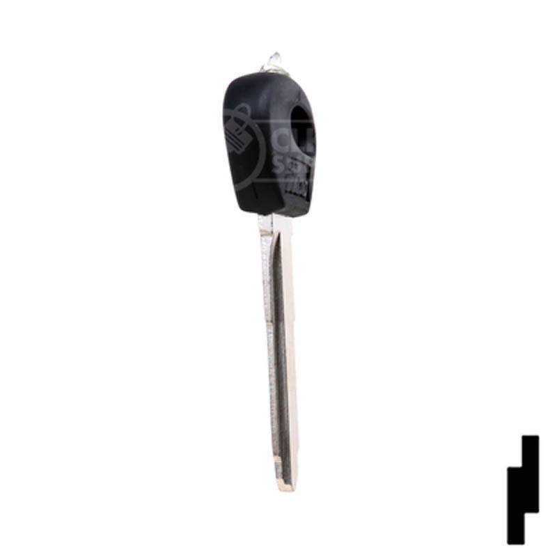 Uncut Transponder Key Blank | Mazda | MAZ24RT5, 692080 Automotive Key LockVoy