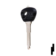 Uncut Transponder Key Blank | Mazda | MAZ24RT5, 692080 Automotive Key LockVoy