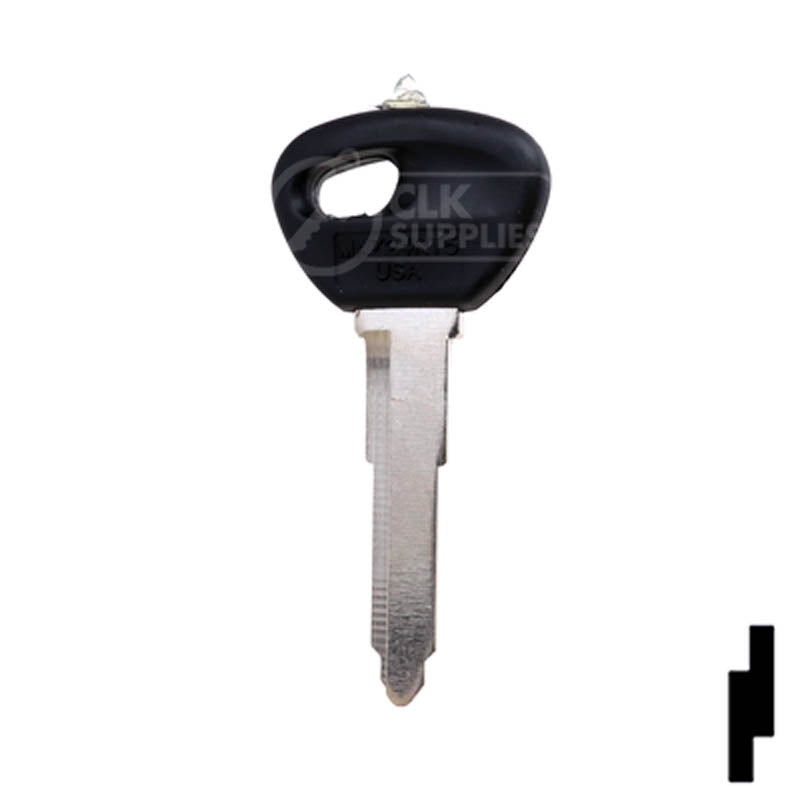 Uncut Transponder Key Blank | Mazda | MAZ24RT5, 692080 Automotive Key LockVoy
