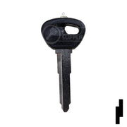 Uncut Transponder Key Blank | Mazda | MAZ24RT5, 692080 Automotive Key LockVoy