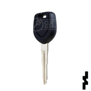 Uncut Transponder Key Blank | Mitsubishi | MIT17APT, 5192557 Automotive Key LockVoy