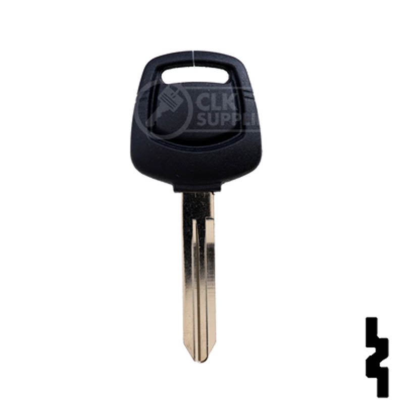 Uncut Transponder Key Blank | Nissan | Infiniti | NI01T, NI02T, 692061 Automotive Key LockVoy