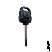 Uncut Transponder Key Blank | Nissan | Infiniti | NI01T, NI02T, 692061 Automotive Key LockVoy