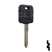 Uncut Transponder Key Blank | Nissan | Infiniti | NI04T, 7003526 Automotive Key LockVoy