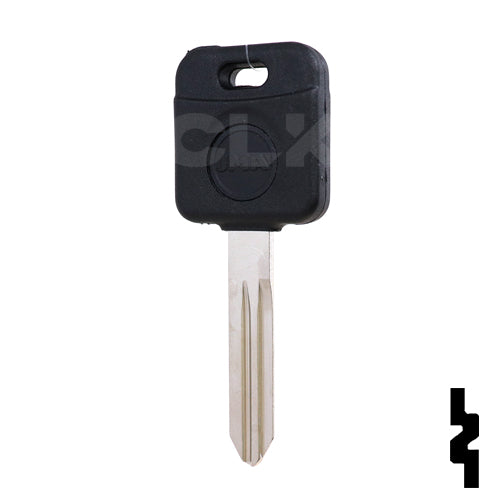 Uncut Transponder Key Blank | Nissan | Infiniti | NI04T, 7003526 Automotive Key LockVoy