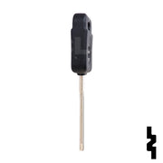 Uncut Transponder Key Blank | Nissan | Infiniti | NI04T, 7003526 Automotive Key LockVoy