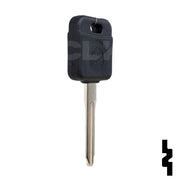 Uncut Transponder Key Blank | Nissan | Infiniti | NI04T, 7003526 Automotive Key LockVoy