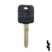 Uncut Transponder Key Blank | Nissan | Infiniti | NI04T, 7003526 Automotive Key LockVoy
