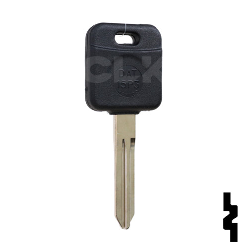 Uncut Transponder Key Blank | Nissan | Infiniti | NI04T, 7003526 Automotive Key LockVoy