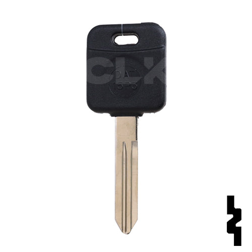 Uncut Transponder Key Blank | Nissan | Infiniti | NI04T, 7003526 Automotive Key LockVoy