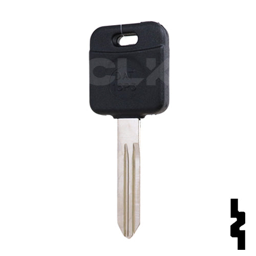 Uncut Transponder Key Blank | Nissan | Infiniti | NI04T, 7003526 Automotive Key LockVoy