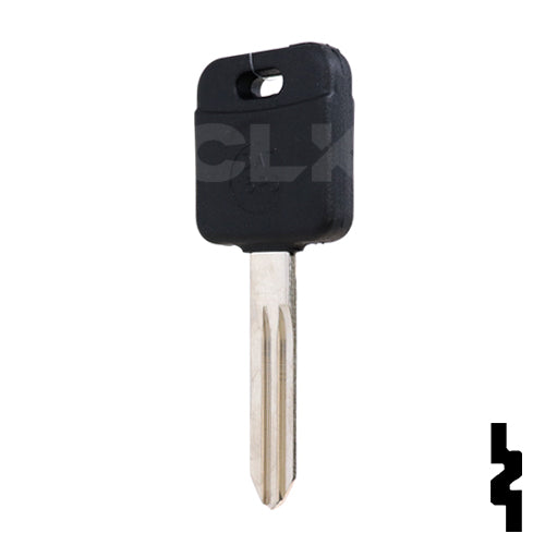 Uncut Transponder Key Blank | Nissan | Infiniti | NI04T, 7003526 Automotive Key LockVoy