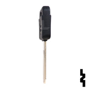 Uncut Transponder Key Blank | Nissan | Infiniti | NI04T, 7003526 Automotive Key LockVoy