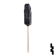 Uncut Transponder Key Blank | Nissan | Infiniti | NI04T, 7003526 Automotive Key LockVoy