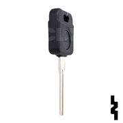 Uncut Transponder Key Blank | Nissan | Infiniti | NI04T, 7003526 Automotive Key LockVoy