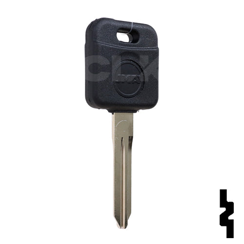 Uncut Transponder Key Blank | Nissan | Infiniti | NI04T, 7003526 Automotive Key LockVoy