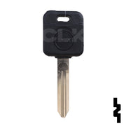 Uncut Transponder Key Blank | Nissan | Infiniti | NI04T, 7003526 Automotive Key LockVoy