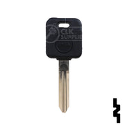 Uncut Transponder Key Blank | Nissan | Infiniti | NI04T, 7003526 Automotive Key LockVoy