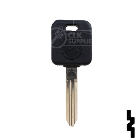 Uncut Transponder Key Blank | Nissan | Infiniti | NI04T, 7003526 Automotive Key LockVoy