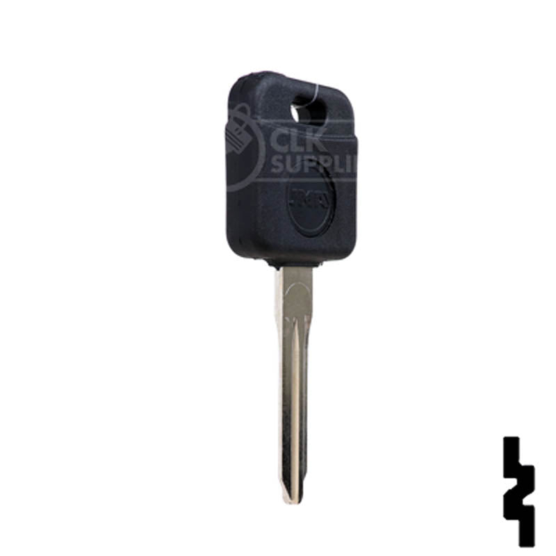 Uncut Transponder Key Blank | Nissan | Infiniti | NI04T, 7003526 Automotive Key LockVoy