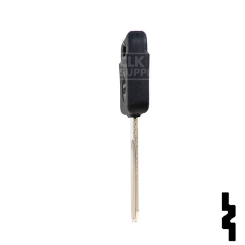 Uncut Transponder Key Blank | Nissan | Infiniti | NI04T, 7003526 Automotive Key LockVoy