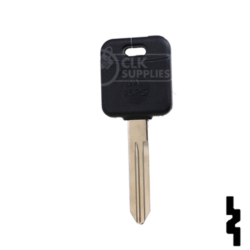 Uncut Transponder Key Blank | Nissan | Infiniti | NI04T, 7003526 Automotive Key LockVoy
