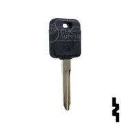 Uncut Transponder Key Blank | Nissan | Infiniti | NI04T, 7003526 Automotive Key LockVoy
