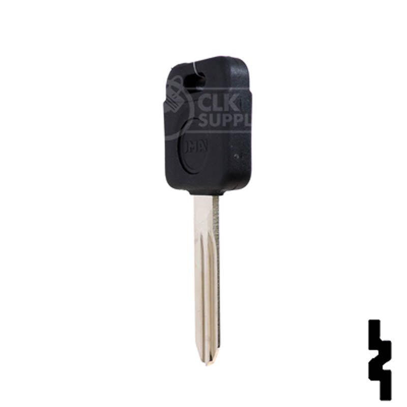 Uncut Transponder Key Blank | Nissan | Infiniti | NI04T, 7003526 Automotive Key LockVoy
