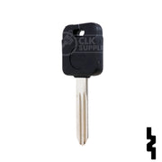 Uncut Transponder Key Blank | Nissan | Infiniti | NI04T, 7003526 Automotive Key LockVoy