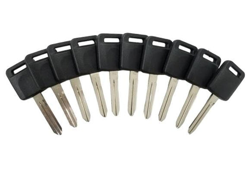 Uncut Transponder Key Blank | Nissan | Infiniti | NI04T, 7003526 Pack of 10 Automotive Key JMA USA