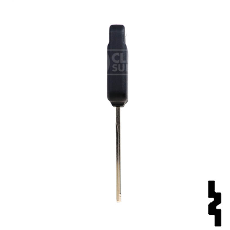 Uncut Transponder Key Blank | Nissan | Infiniti | NI07T Automotive Key Ilco
