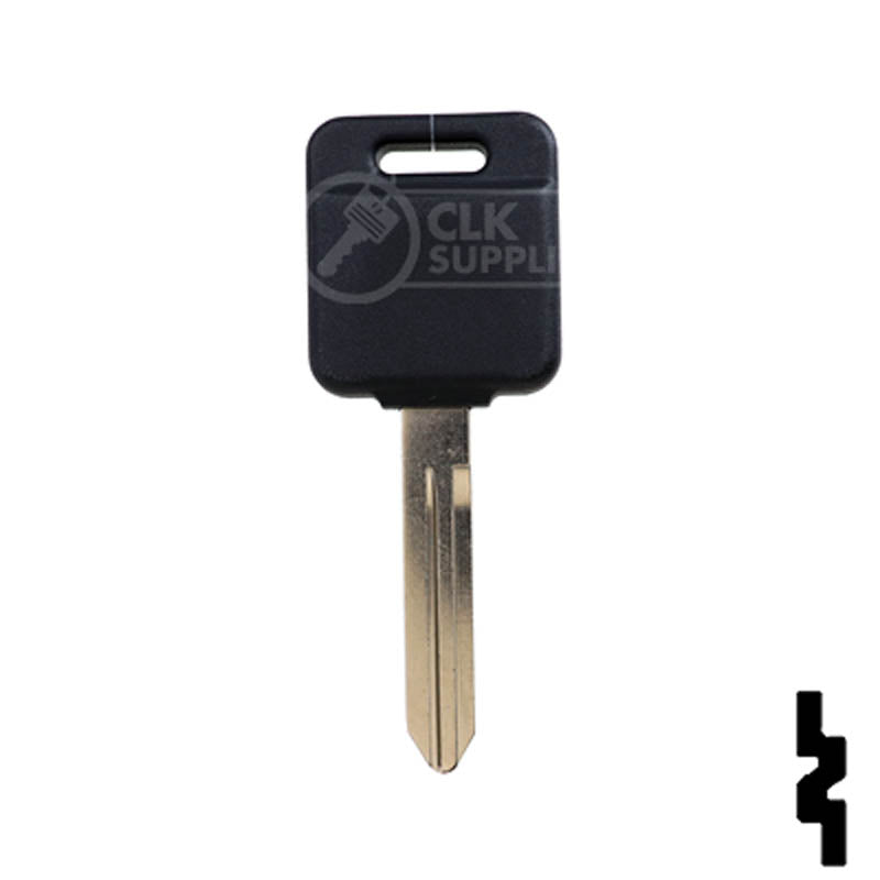 Uncut Transponder Key Blank | Nissan | Infiniti | NI07T Automotive Key Ilco