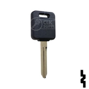 Uncut Transponder Key Blank | Nissan | Infiniti | NI07T Automotive Key Ilco
