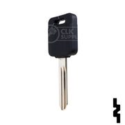 Uncut Transponder Key Blank | Nissan | Infiniti | NI07T Automotive Key Ilco