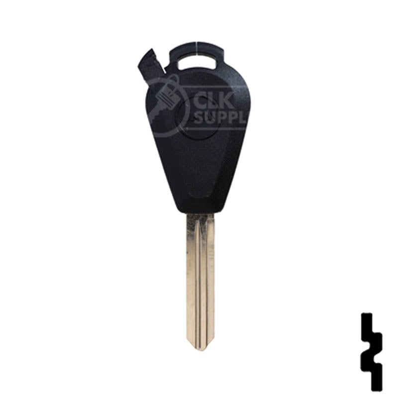 Uncut Transponder Key Blank | Subaru | SUB4-PT, SUB120 Automotive Key LockVoy